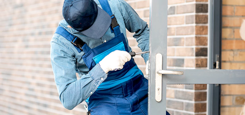 Pivot Storefront Door Locks Installation in Fairfield, California