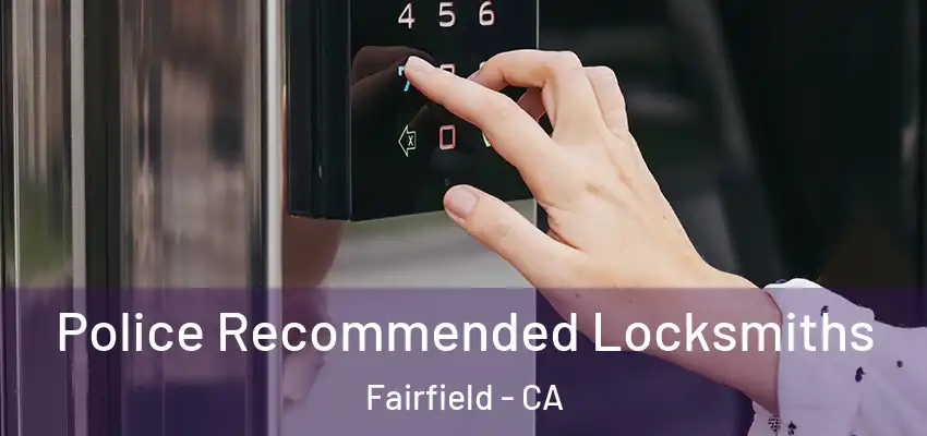  Police Recommended Locksmiths Fairfield - CA